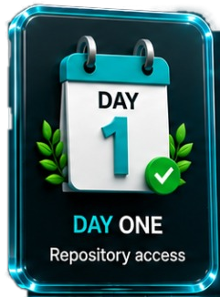Repository access on day one